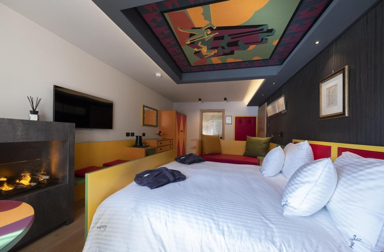 Locanda degli Artisti Art Hotel Canazei Esterno foto