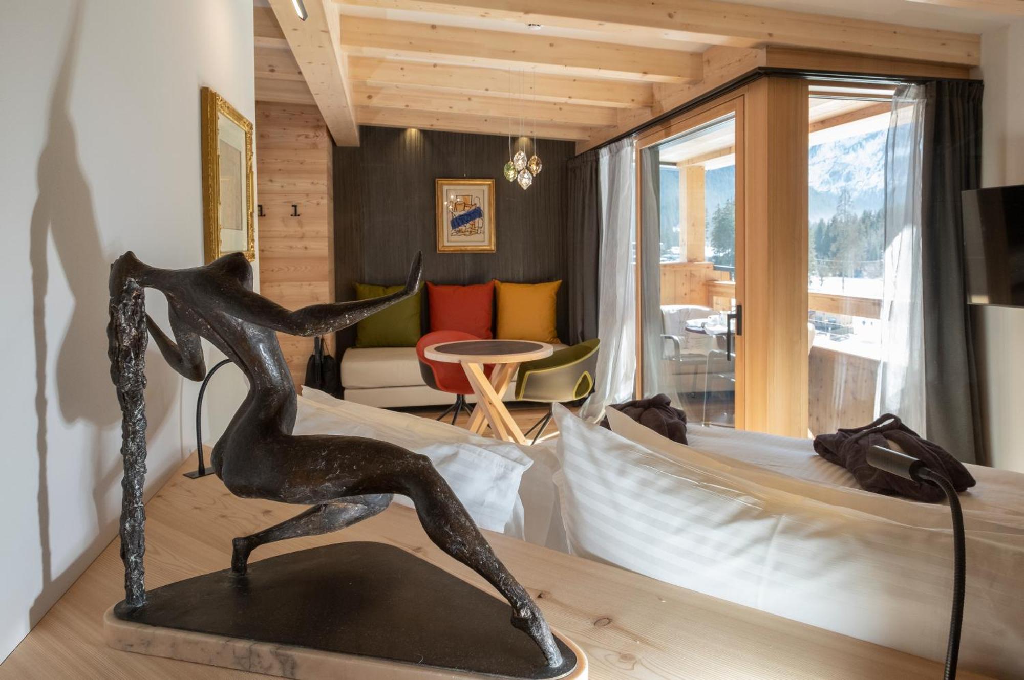 Locanda degli Artisti Art Hotel Canazei Esterno foto